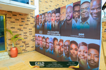 Speakers banner at the GIRE Conference 2025 at HOTEL DE COPPERFIELD, DOWNTOWN, Owerri